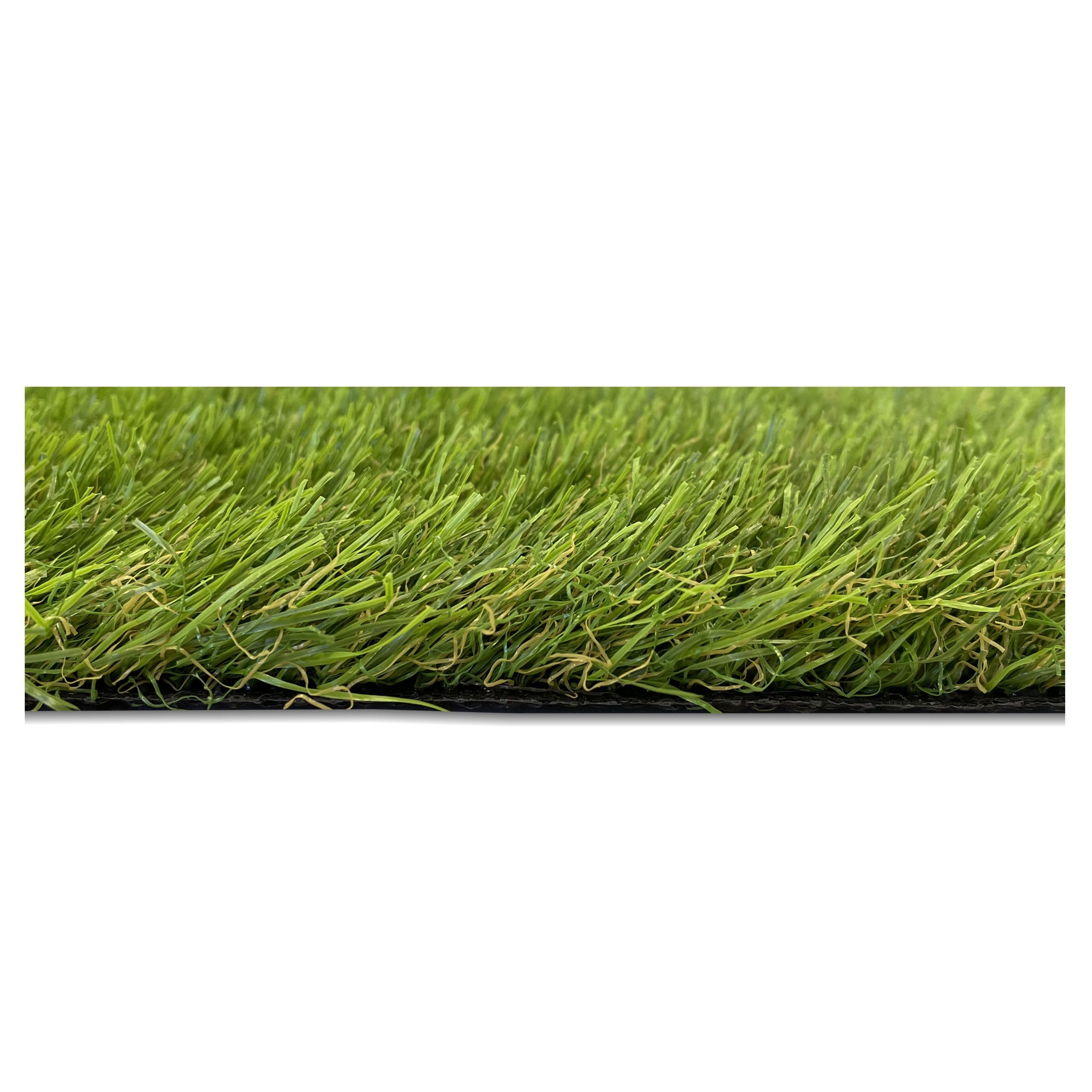 Acomoda Textil – Césped Artificial Alta Densidad para Interior Exterior. Rollo Hierba Sintética con Orificios Drenaje y Fácil Instalación para Jardín, Terraza, Piscina y Patio (Altura 33mm, 2x10m)