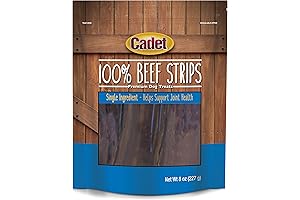 Cadet Beef Strips Dog Treats: Real Beef Goodness for Canine Companions