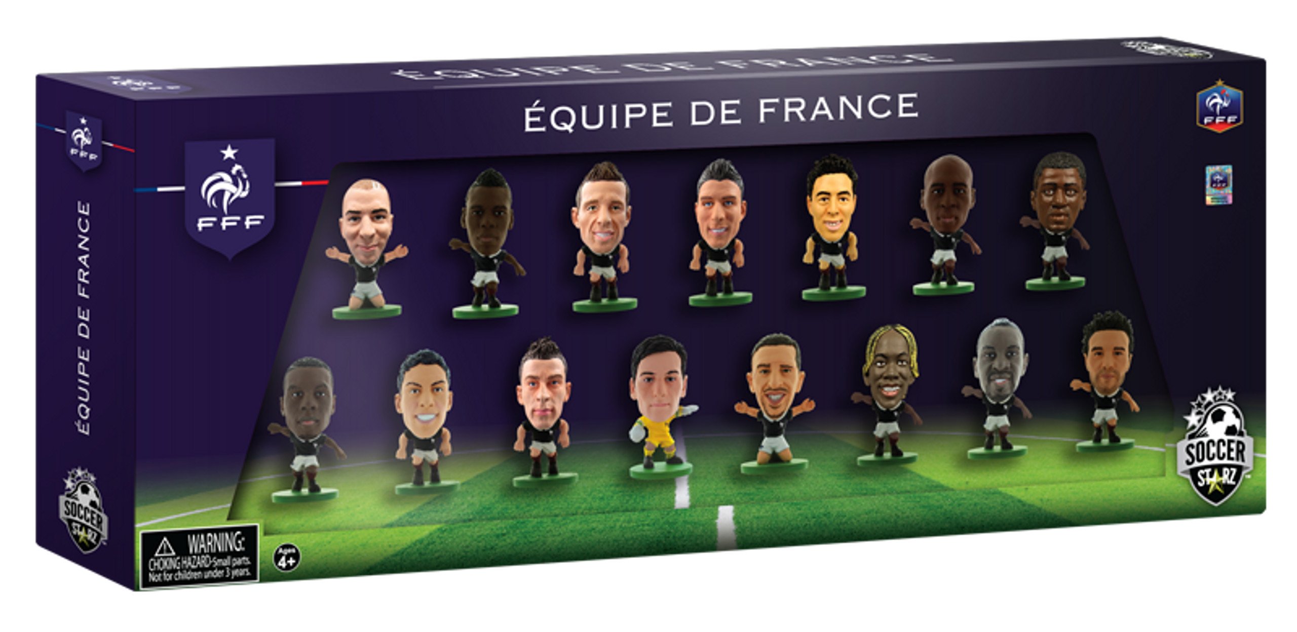 【FFF公式ライセンス】SoccerStarz フランス代表2014 Amazon.com: SoccerStarz 15-figurine Team Pack Francia Home Kit