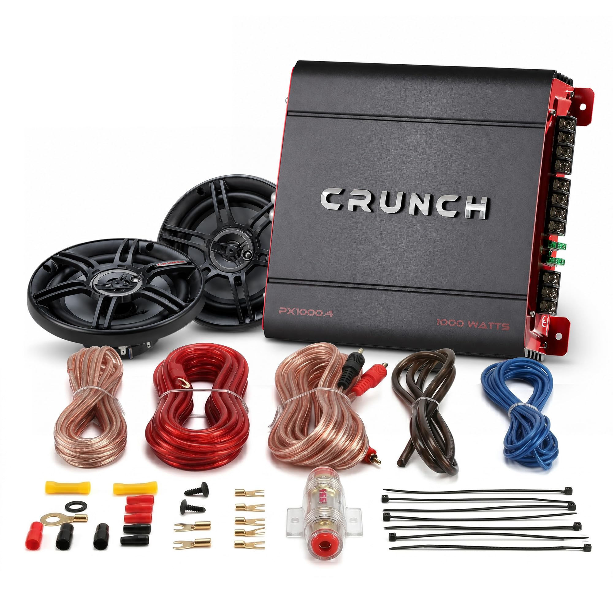 Amazon.com: Crunch PX-1000.4 4 Channel 1000 Watt Amp A/B Class Car
