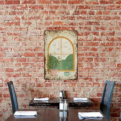 Miniatura 5 de Arte de naranja quemado, arte de pared botánico de cactus y terracota, suculenta, divertida decoración de pared para el hogar, regalo para amantes