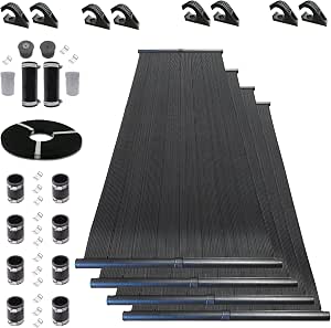 DIY Solar Pool Heater Kit - High Performance, 15-20 Year Life Expectancy
