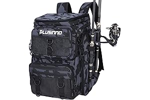 PLUSINNO Fishing Tackle Backpack - Your Comprehensive Ally for Fishing Expeditions