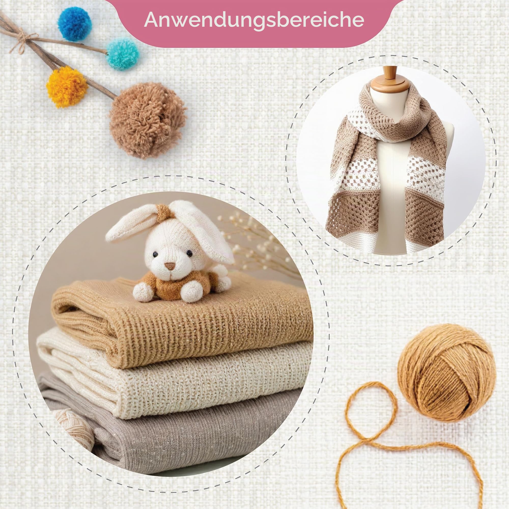 KnitPro Symfonie Lange Nadelset 12" (30cm) | 8 Größen (3.5mm bis 8mm)
