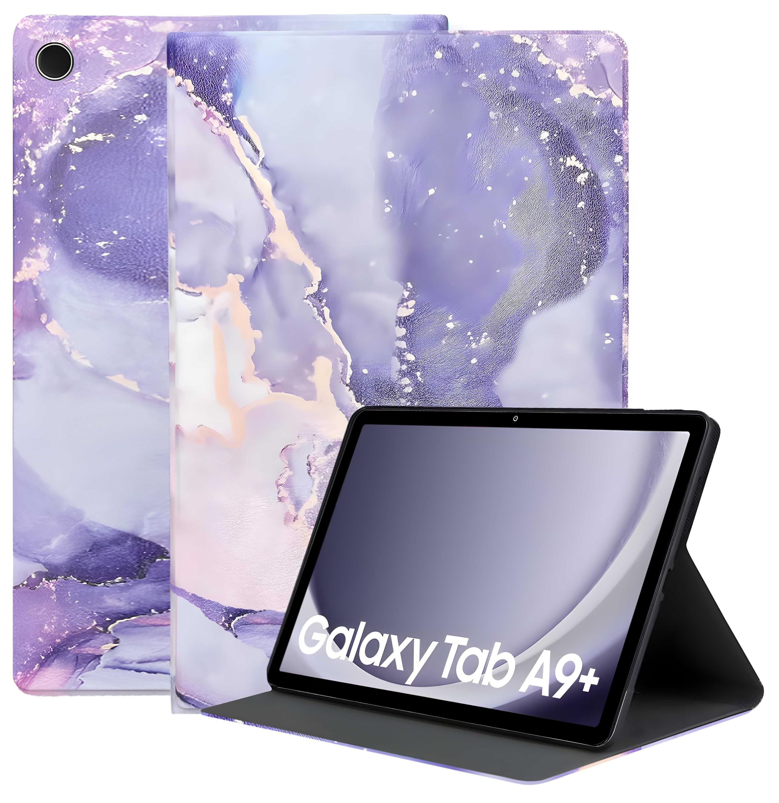 ProElite Book Cover Case for Galaxy Tab A9 Plus 11 inch Cover, Smart flip case Book Cover for Samsung Galaxy Tab A9+ 11 inch, Purple Lilac (B0D498ZT7C) Amazon Price History, Amazon Price Tracker