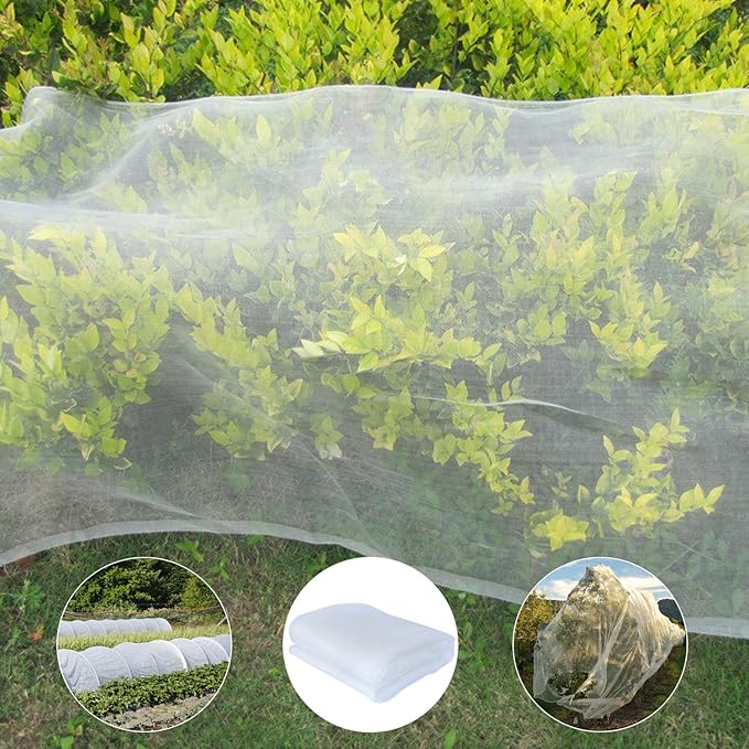 Garden Insect Netting 3x6m Fine Mesh Plants Protect Netting, Barrier