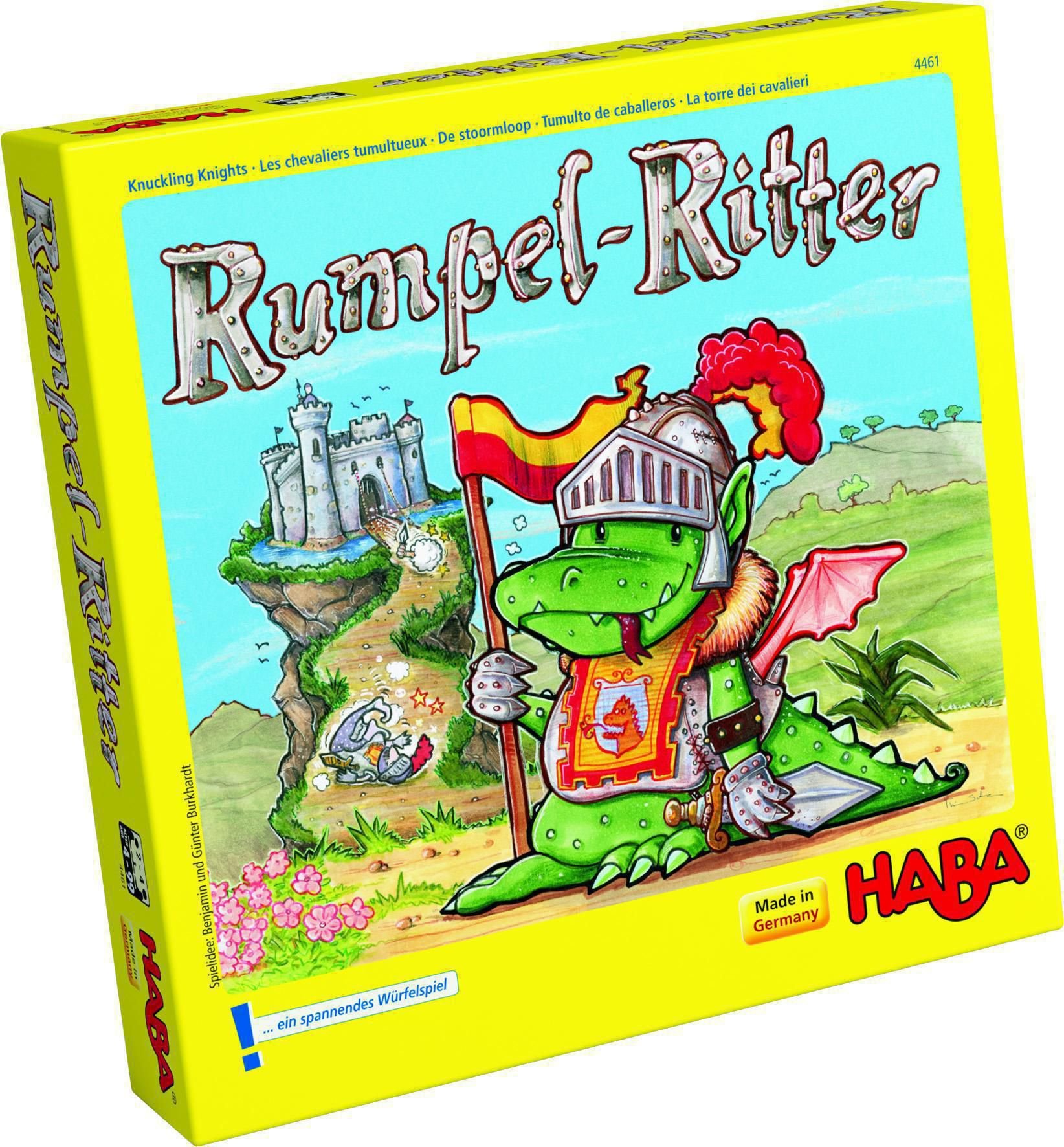 HABA 4461 - Rumpelritter, Würfelspiel
