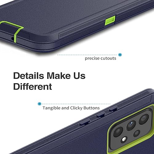 Miniatura 9 de Funda para Samsung Galaxy A53 5G, Samsung A53 5G con soporte integrado, a prueba de golpes, polvo y caídas, grado militar, funda protectora para