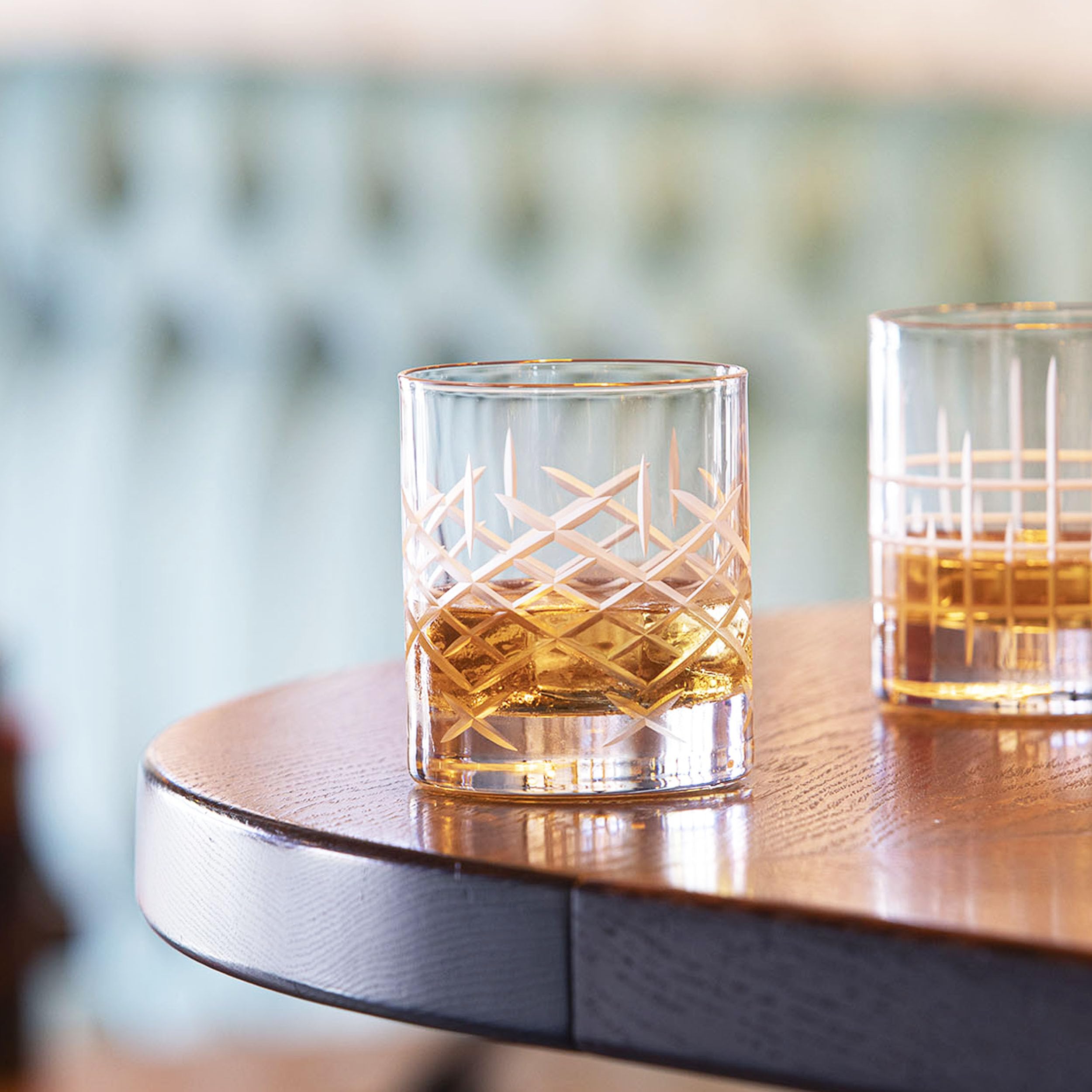 Stölzle Lausitz Vasos de Whisky Set 6x 320 ml New York Bar Club – Vasos de cristal sin plomo elegantes y resistentes – Apto para lavavajillas y golpes – Fabricado en Alemania