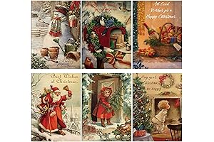 Charming Miniature Christmas Cards for Festive Cheer