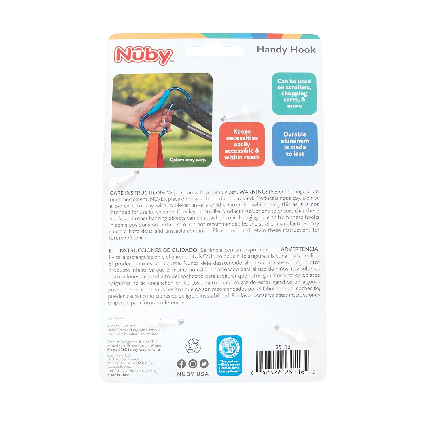 Nuby Baby Stroller Hook Convenient Diaper Bag Togo Ubuy