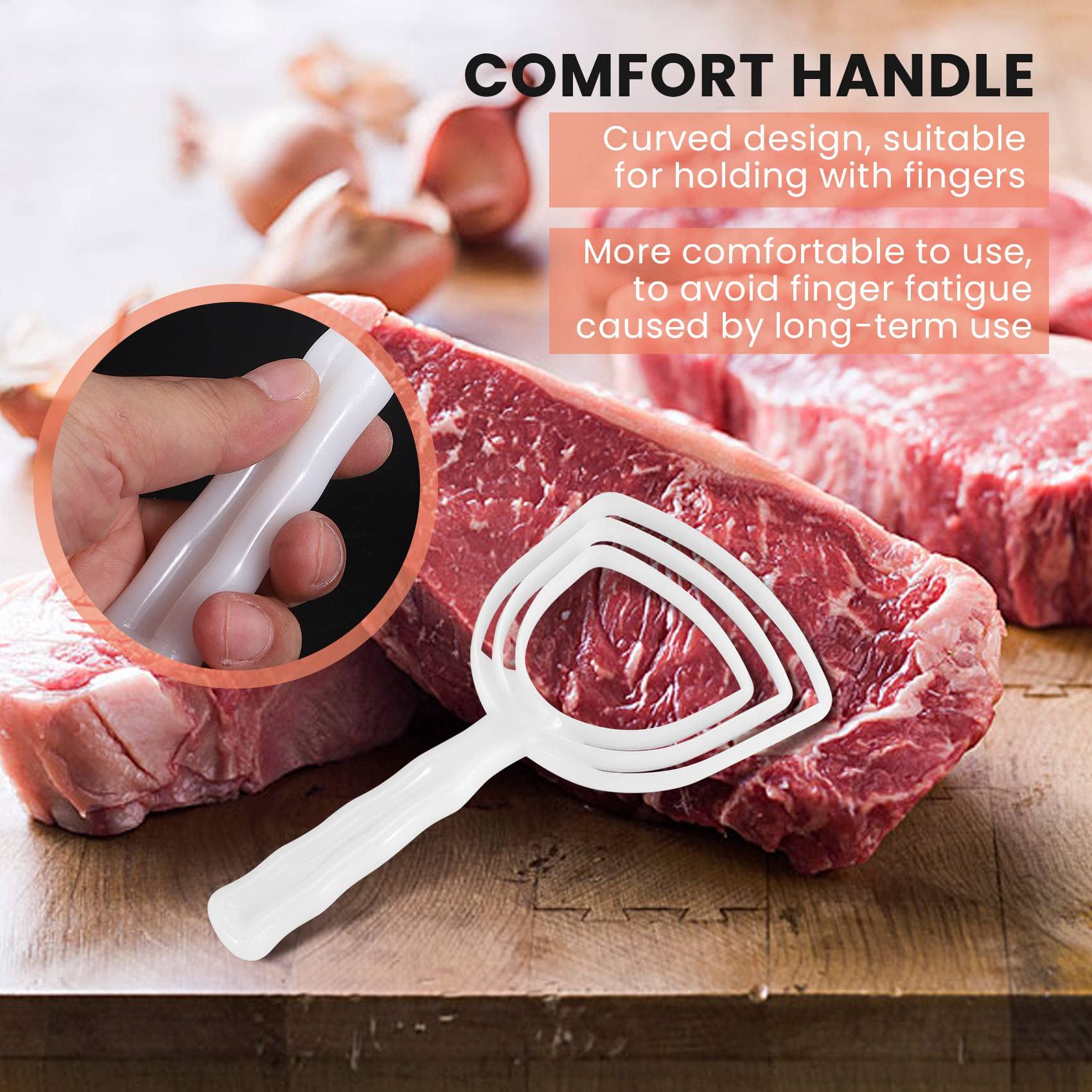 Raschietto per Carne Raschietto per Polvere d'Ossa Raschietto per Ossa Raschietto Bianco Depolveratore per Ossa Raschietto per Polvere d'Ossa Quadrato