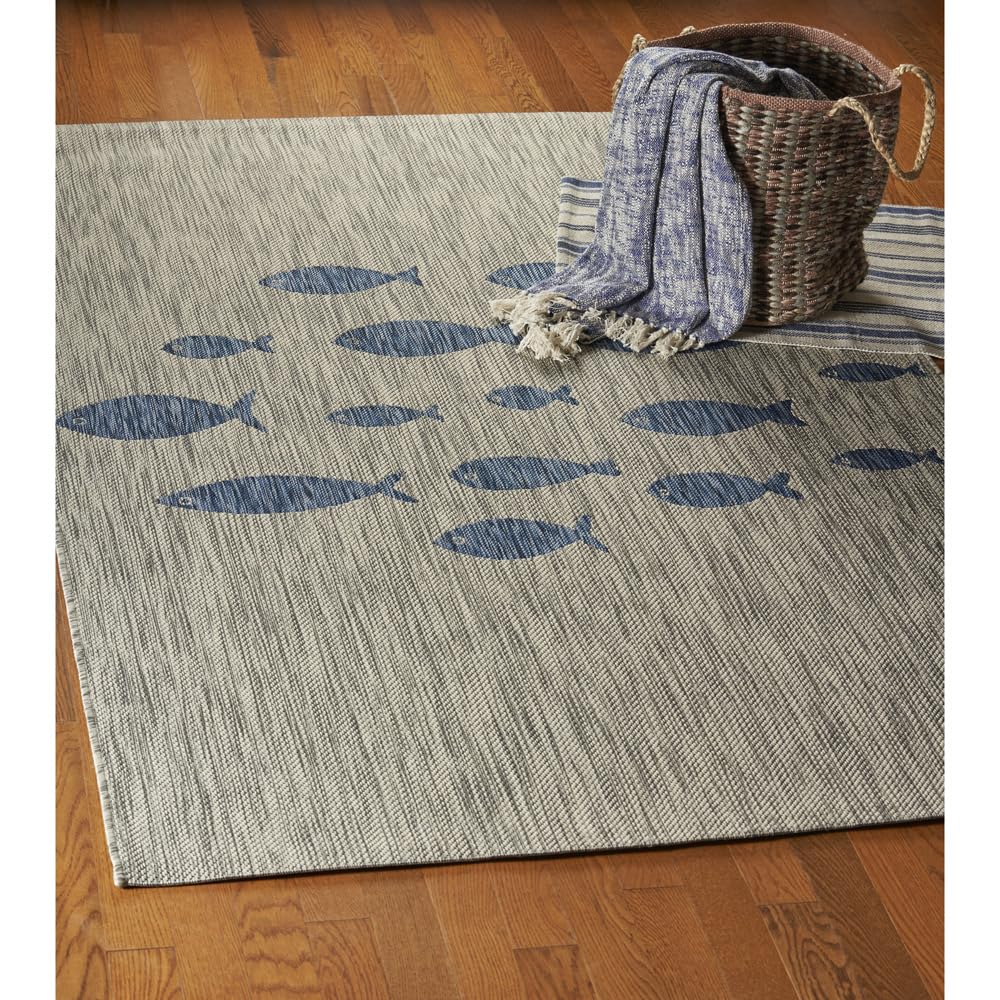 Amazon.com: LR Home Captiva 8 x 10 Indoor / Outdoor Area Rug for Home ...