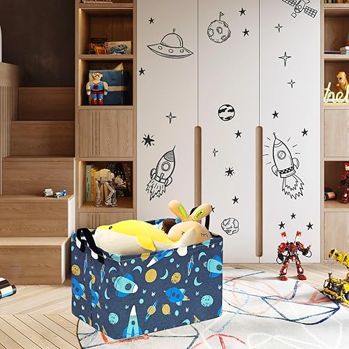 Miniatura 2 de Cesta de almacenamiento impermeable para bebé, organizador de juguetes, cubos de guardería para mujeres y niños, cesta para organizar el hogar,