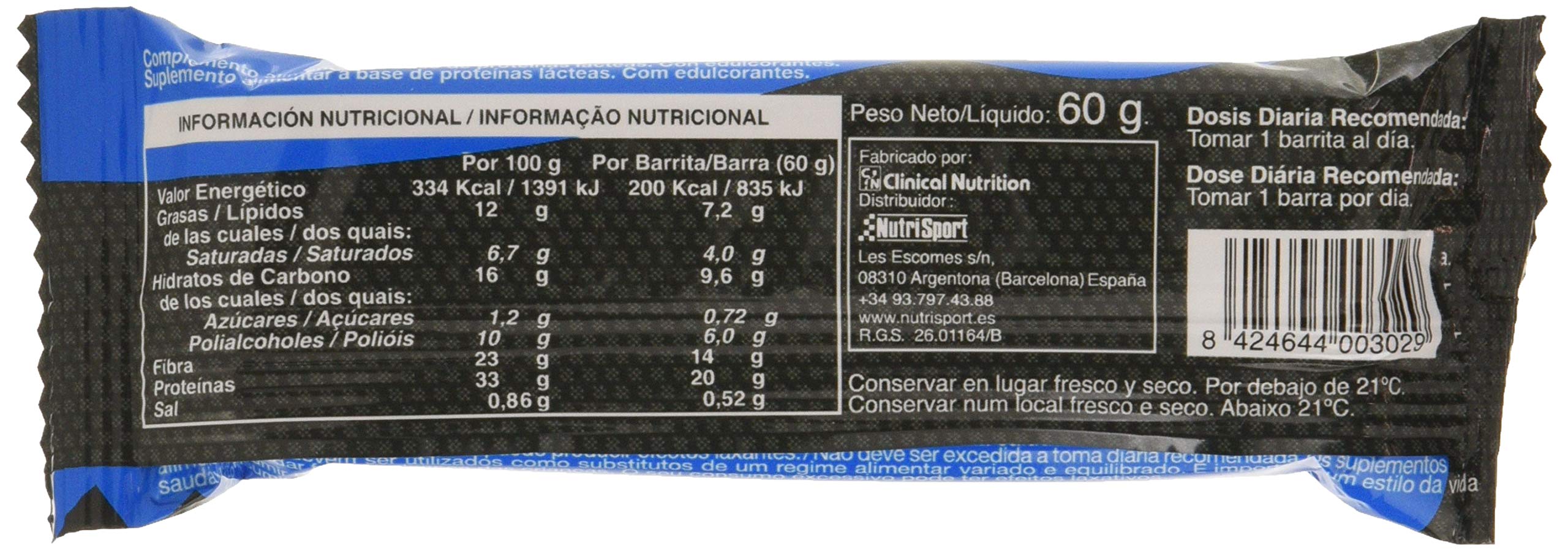 Caja Low Carbs Irish Cream 16 Barritas