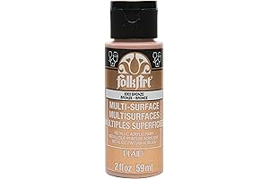 FolkArt Metallic Bronze: Shimmer and Shine on Any Surface