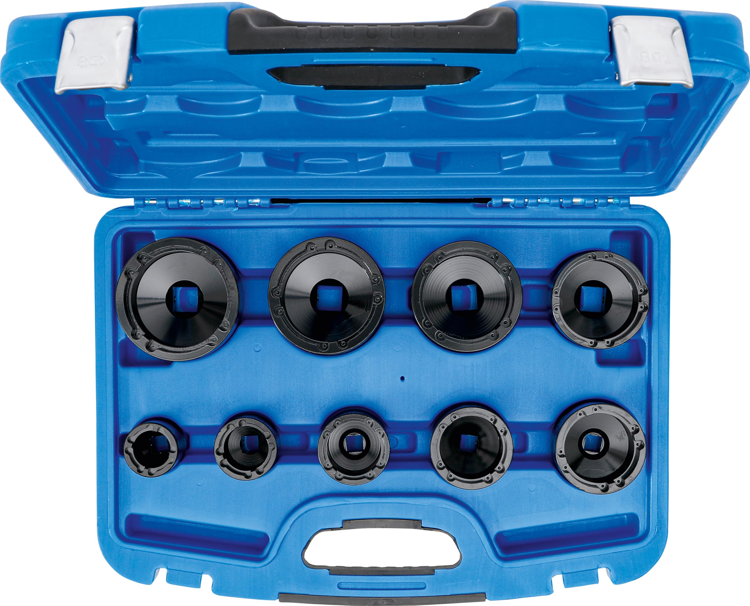 BGS 8327 | Groove Nut Socket Set | inside taps | KM4 - KM12 | 9