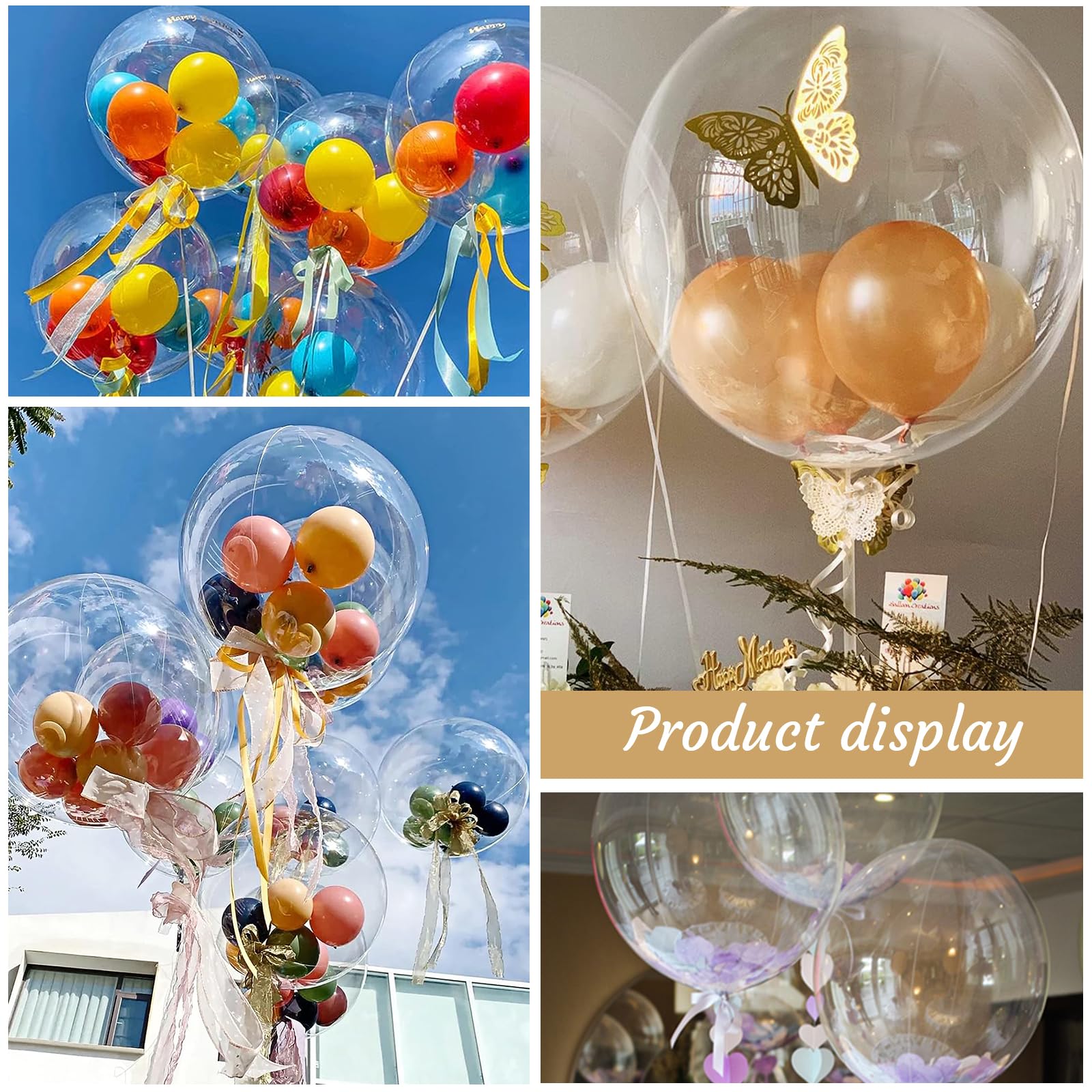 YOUYIKE Macaron Giant Balloon, Latex Assorted, Rainbow Macaron Party Balloons for Party Decoration Birthday, Wedding - Image 5
