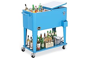 YITAHOME 80 Quart Rolling Cooler