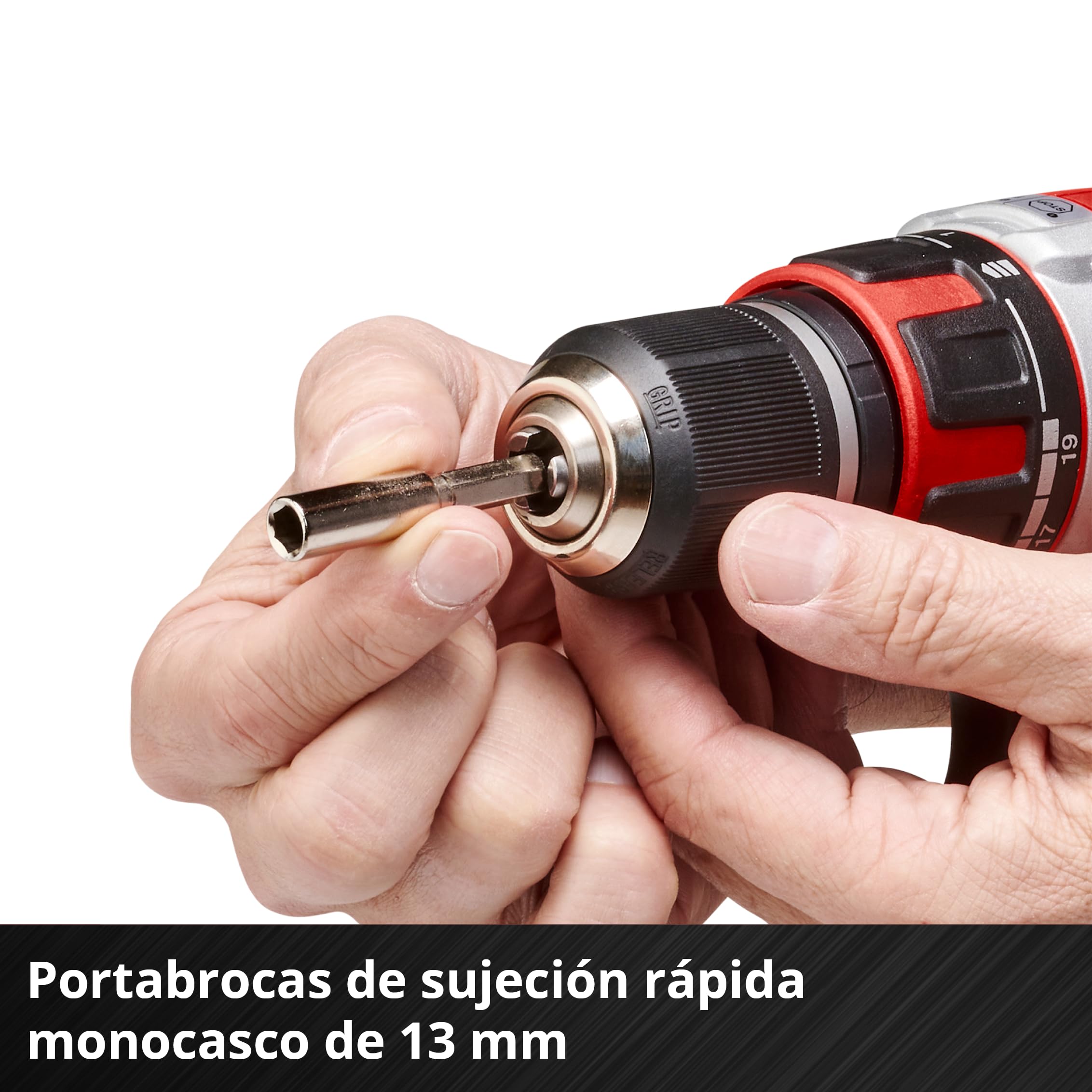 Einhell Professional Taladro atornillador a batería TP-CD 18/50 Li BL Solo | PXC | 18 V | Brushless | 50 Nm | Portabrocas de 13 mm | 2 velocidades | 19+1 niveles de par | sin batería