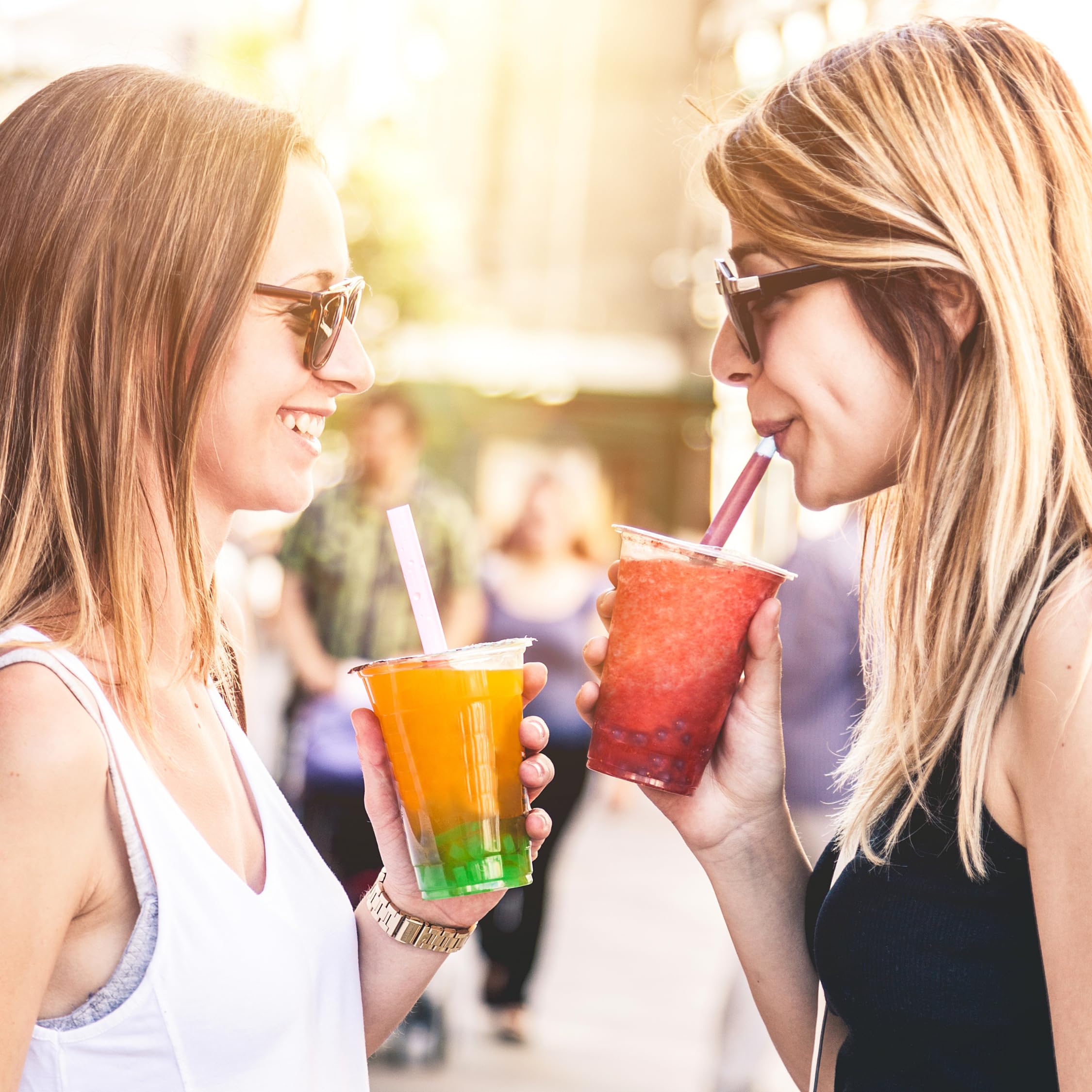 MiruMiru- Bubble Tea Kits - Perle de Pomme Verte & Nectar de Fraise & Thé au Jasmin, boissons et pailles incluses (2 boissons)