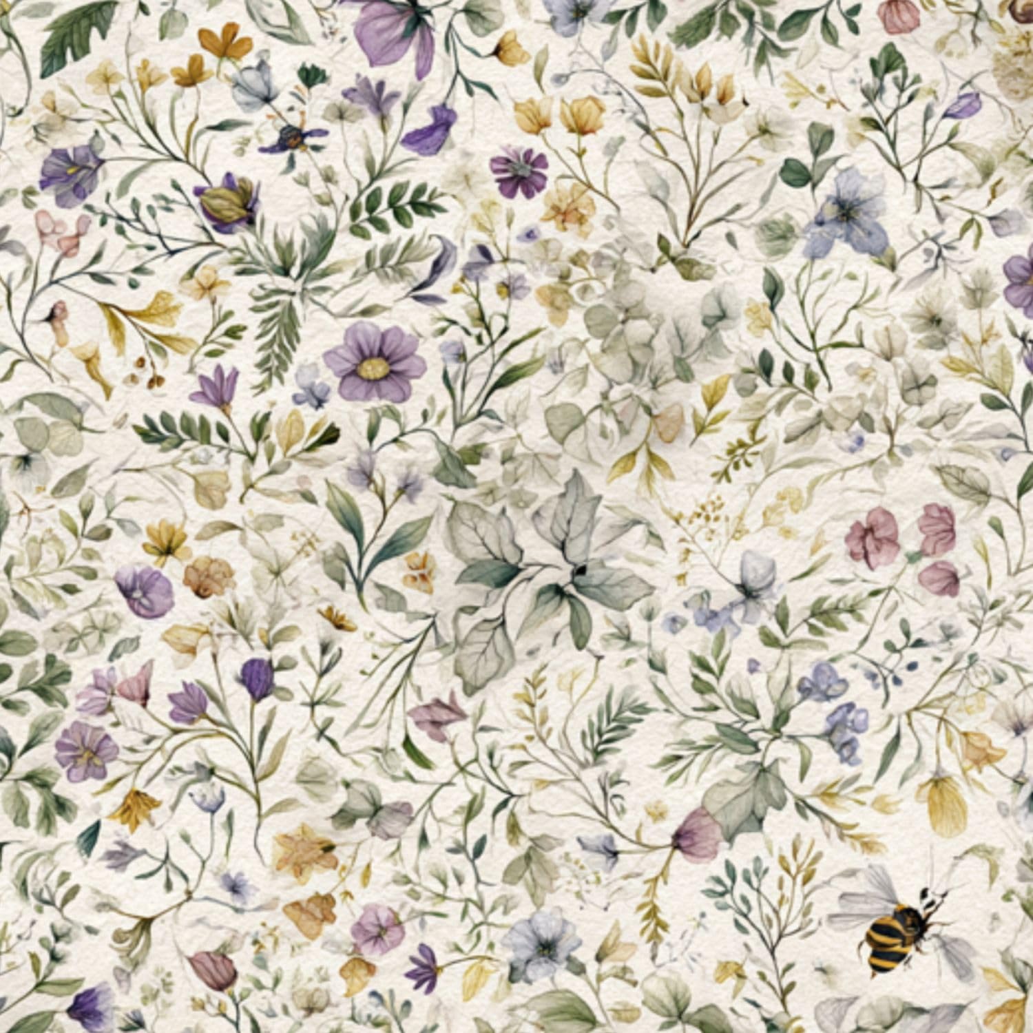 DERUINVAIO Self Adhesive Feature Removable Cottagecore Botanical Peel and Stick Vinyl Wallpaper Roll, Sticky Lining Paper for Bedroom, Living Room, Kitchen Walls