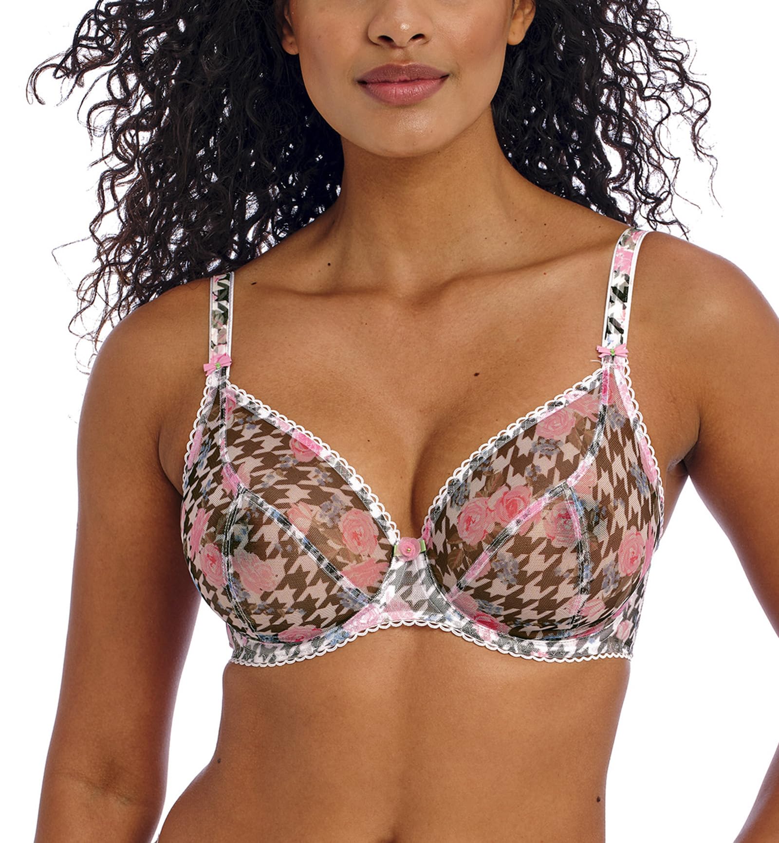 Freya Women's Rose Blossom Underwire Plunge Bra