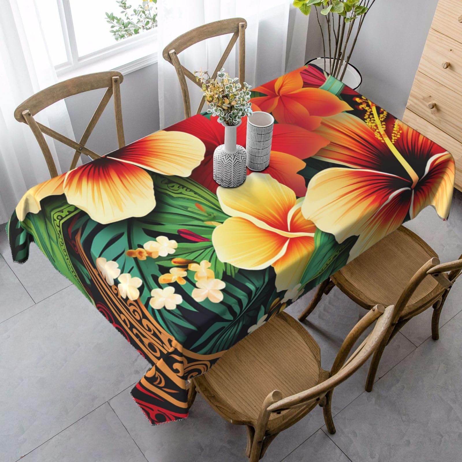 Nappe pour tables rectangulaires imperméable et housse de table infroissable