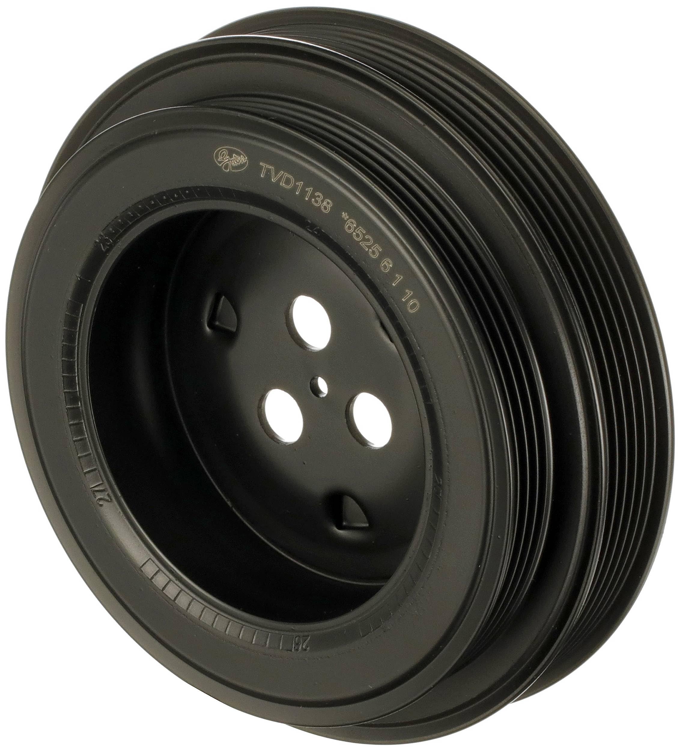 Gates TVD1138 Puleggia Cinghia Albero A Gomiti Senza Accessori Con Smorzamento/Ammortizzazione-image