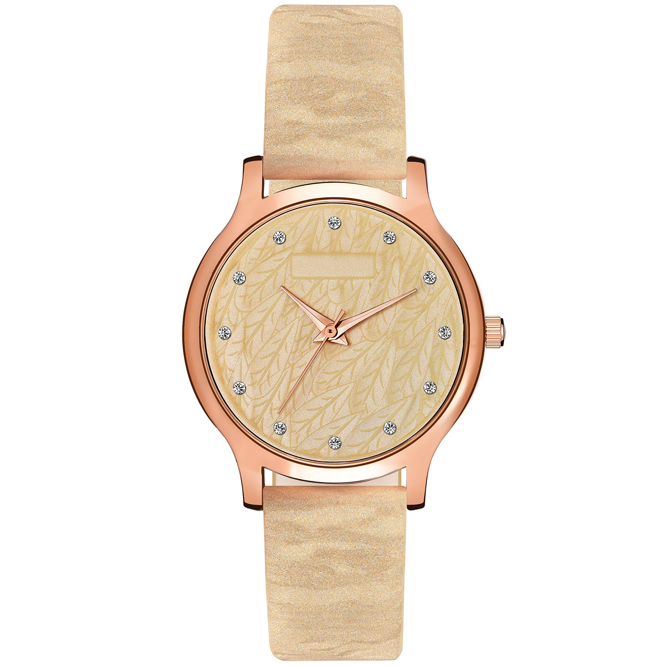CLOUDWOOD Analogue Dial Skin Color Watch for Women & Girls -MT-332 (B097MH25MH) Amazon Price History, Amazon Price Tracker