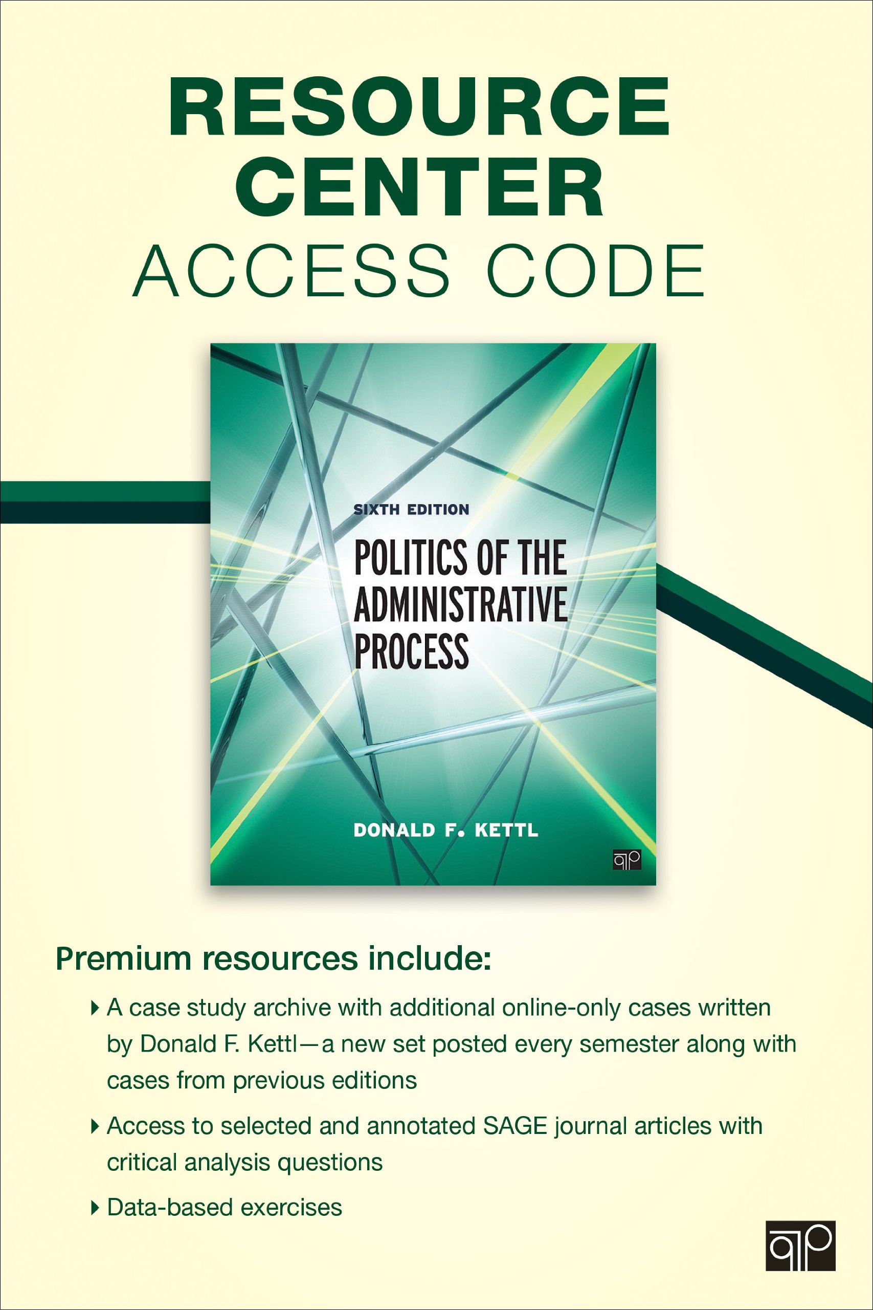 Politics of the Administrative Process Student Resource Center Ebook