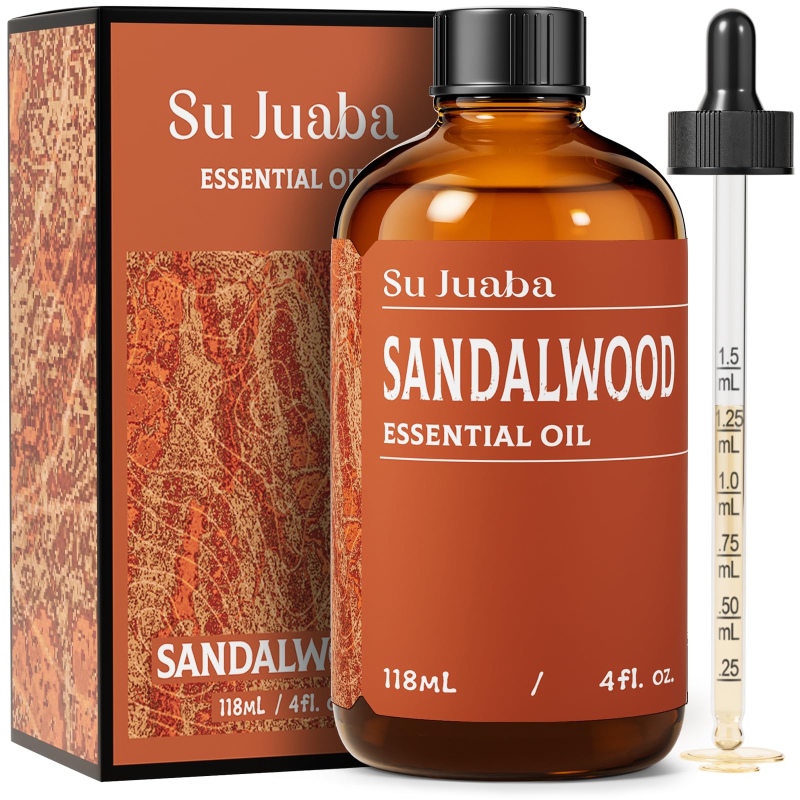 Amazon.com: SU JUABA Sandalwood Oil 4 Fl Oz, Aromatherapy Oil for 