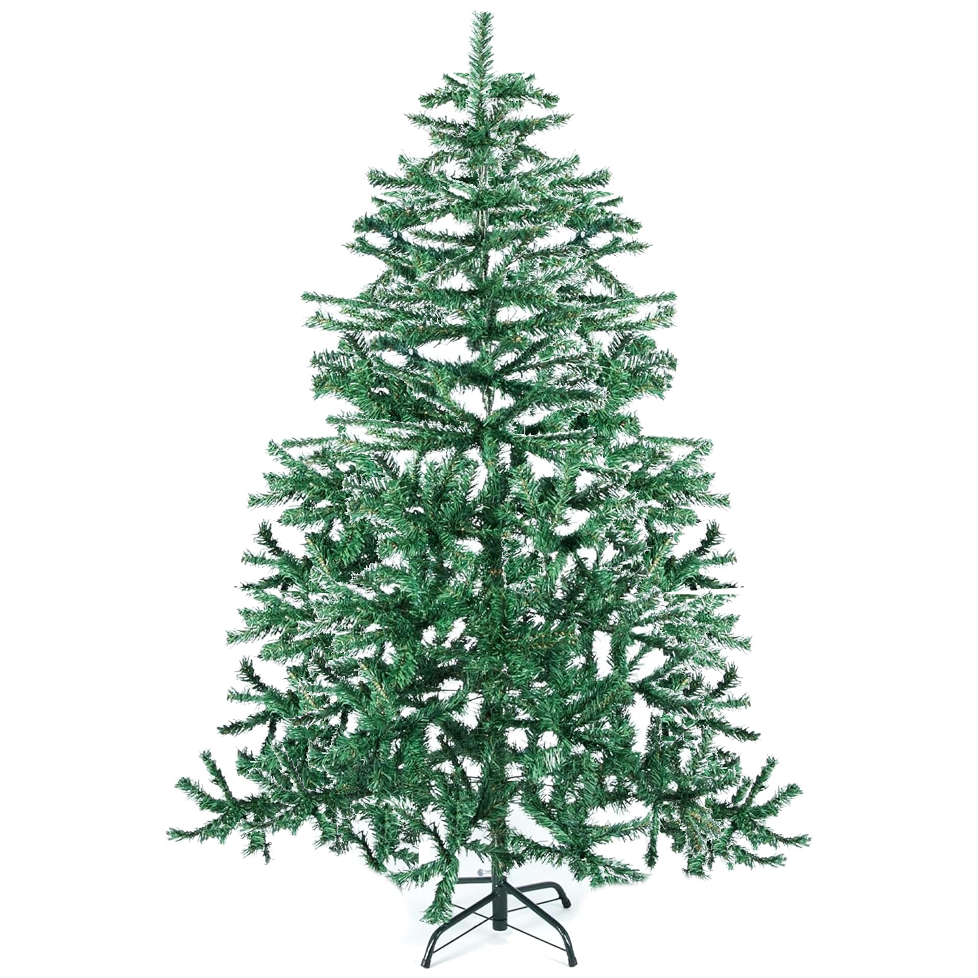Zeno Green Christmas Tree | Artificial Christmas Tree | Realistic Tree For Christmas | Free Standing Xmas Tree | Easy Assembly | Indoor | Great For Home (7Ft / 210Cm)