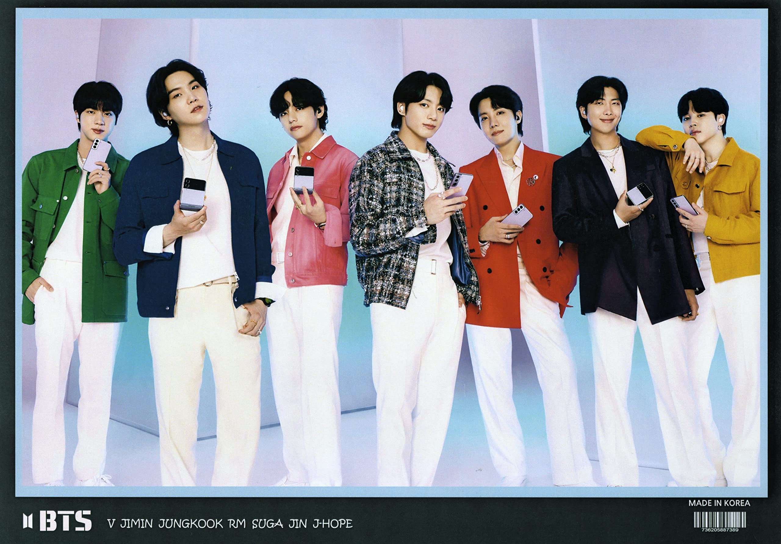 Amazon.co.jp: BTS 防弾少年団 バンタン グッズ ポスター 10枚セット 