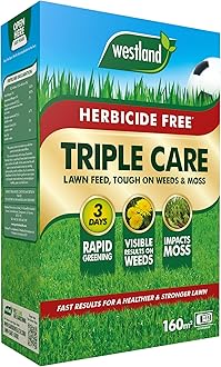 Westland Herbicide All in One Triple Action Lawn Care 160m2 Box