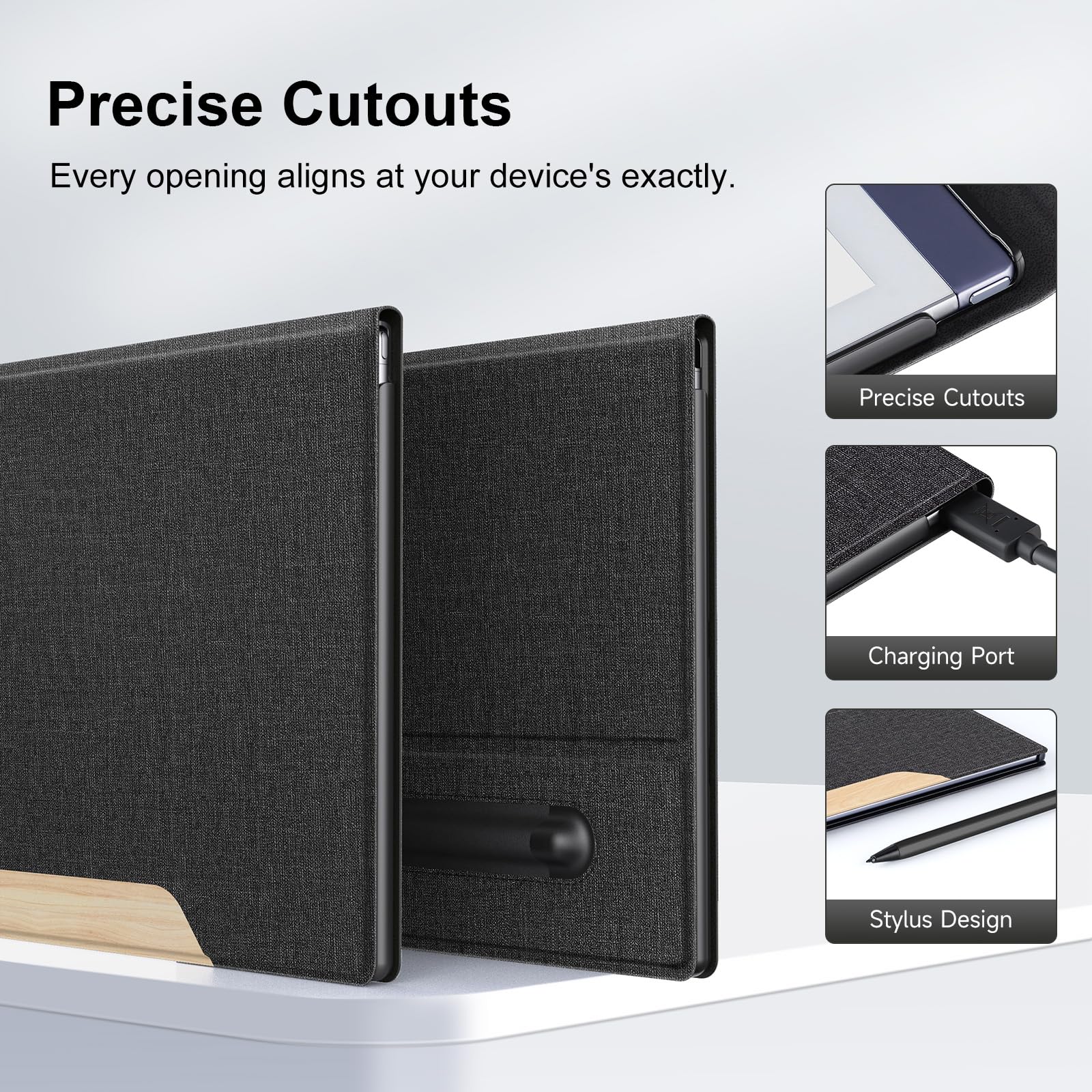Book Folio Case For Remarkable 2 Paper Tablet 10.3" 2020 Release - View #4