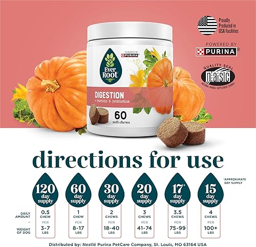 Miniatura 9 de EverRoot Suplemento de digestión para perros masticable suave