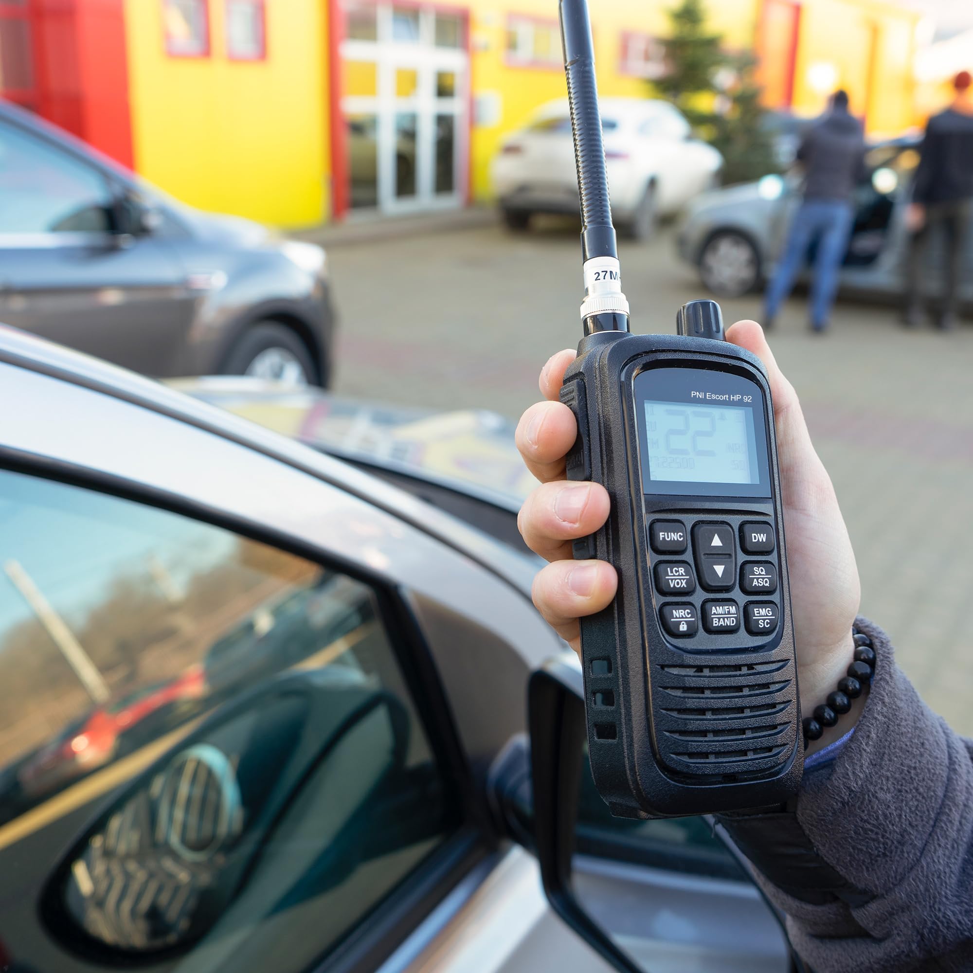 Portable CB Radio Station PNI Escort HP 92 Multi Standard, 4W, AM-FM, NRC, Dual Watch, Roger Beep, ASQ SQ Adjustable, VOX, 12V-24V