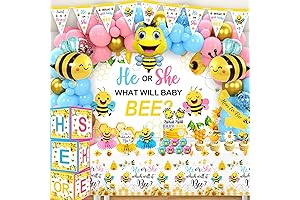 What Will Baby Bee Gender Reveal Decoration Kit: An Enchanting Touch for Your Unforgettable Occasion