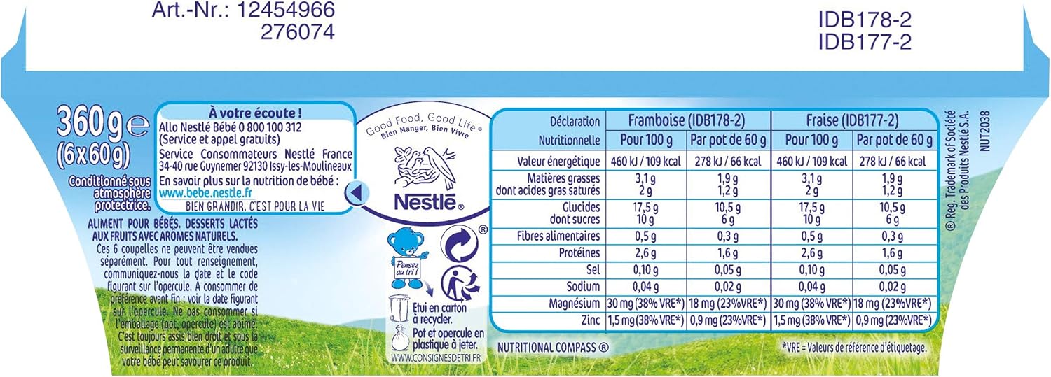 Nestle Bebe P Tit Onctueux Croissance Fraise Framboise Laitage Des 6 Mois 6 X 60g Pack De 8 48 Laitages Amazon Fr Epicerie Nestle Bebe P Tit Onctueux Croissance Fraise Framboise Laitage Des 6 Mois 6 X 60g Pack De 8 48 Laitages Amazon Fr Epicerie
