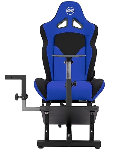 Miniatura 8 de OpenWheeler GEN3 Racing Wheel Stand Cockpit Blue on Black Fits All Logitech G923 G29 G920 Thrustmaster Fanatec Wheels Compatible with Xbox One