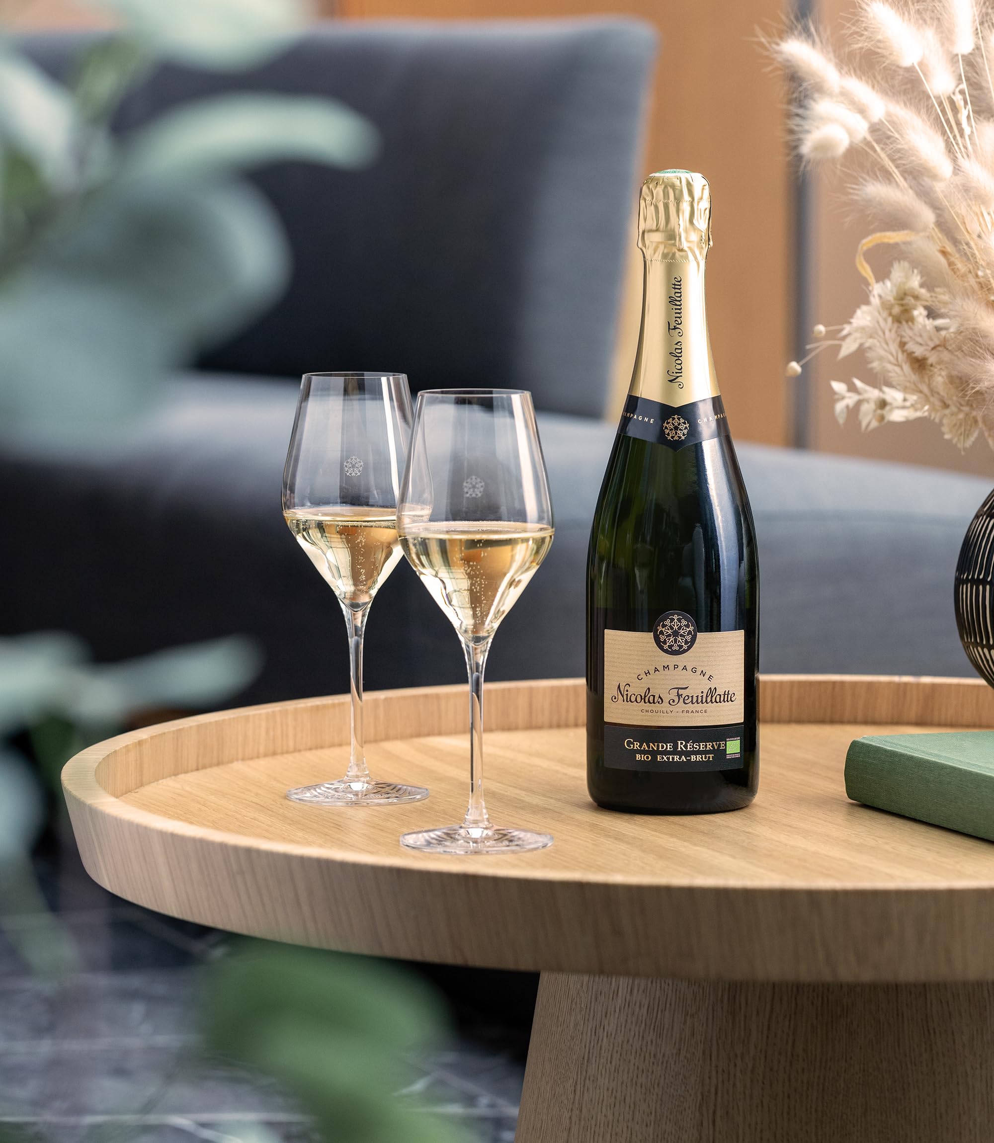Champagne Nicolas Feuillatte Grande Reserve Extra-Brut Bio 75cl
