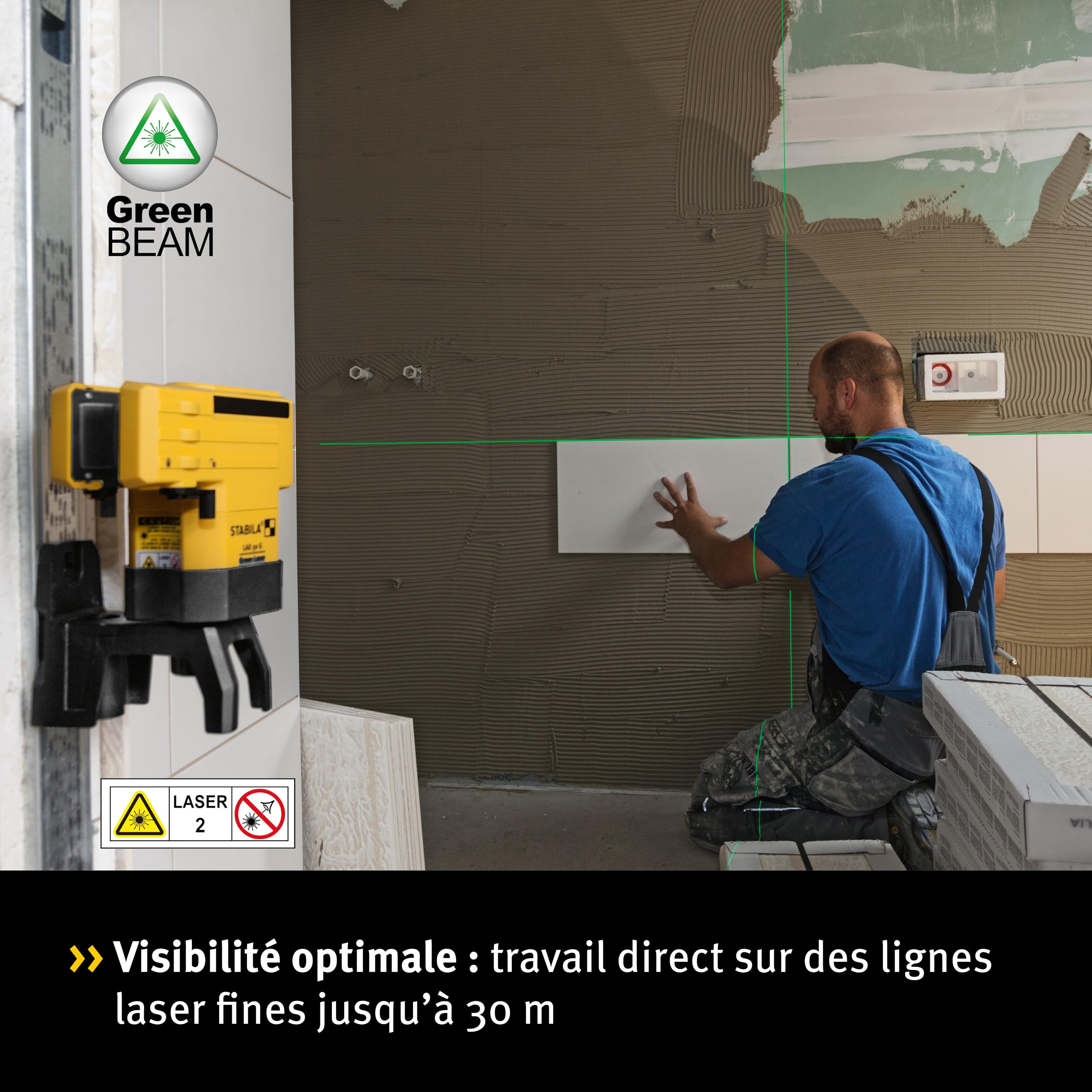 Stabila Nivel láser LAX 50 G Multicolore