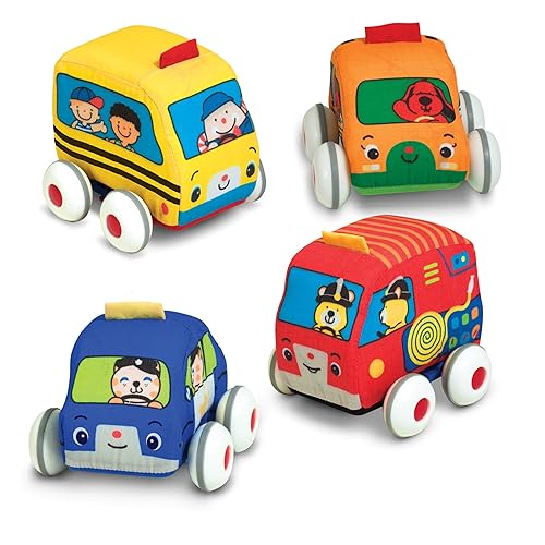 Juego de coches con cuerda hacia atrás para niños Melissa & Doug, K's, talla única , Multicolor