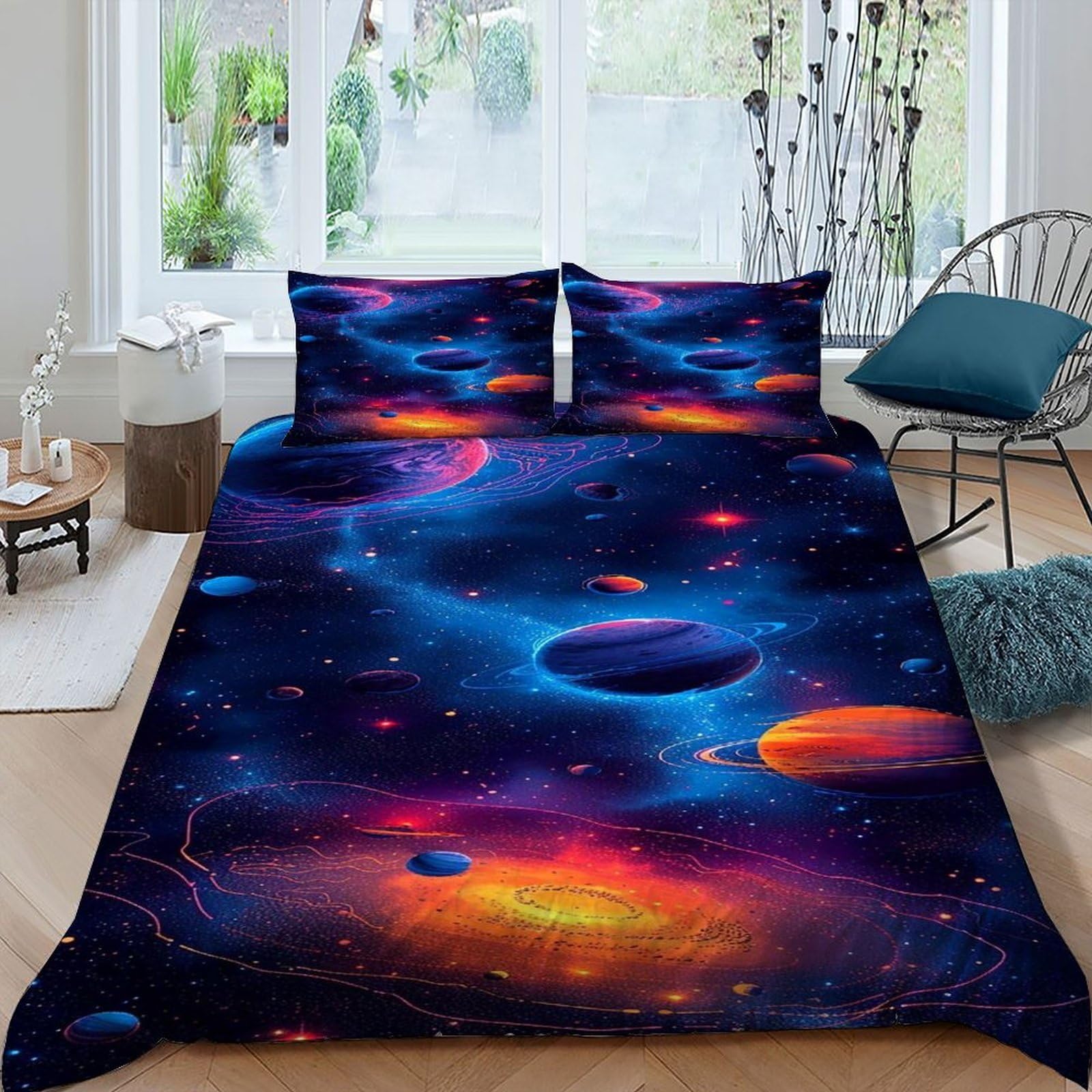 Ensemble de literie starry sky pour apaiser vos nuits et mieux dormir