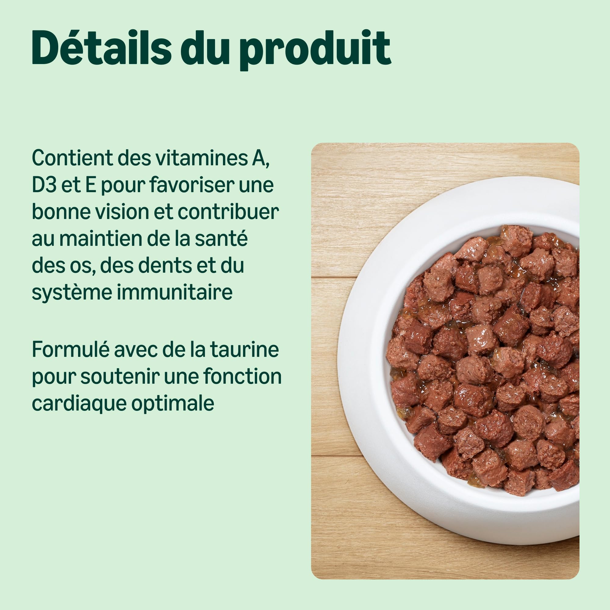 by Amazon Nourriture humide pour chat, sans céréales, en conserve, morceaux de saumon ASC en gelée, 6 x 405 g
