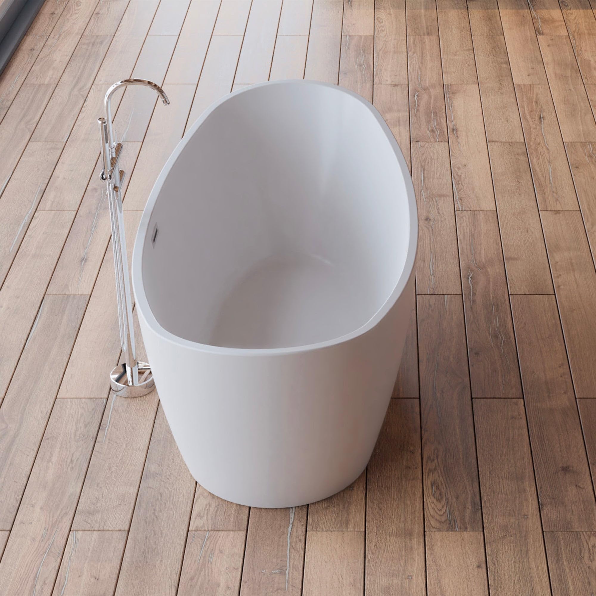 SPALINA NEROON 2.0 - Vasca freestanding Ovale L 170 x l 80 cm