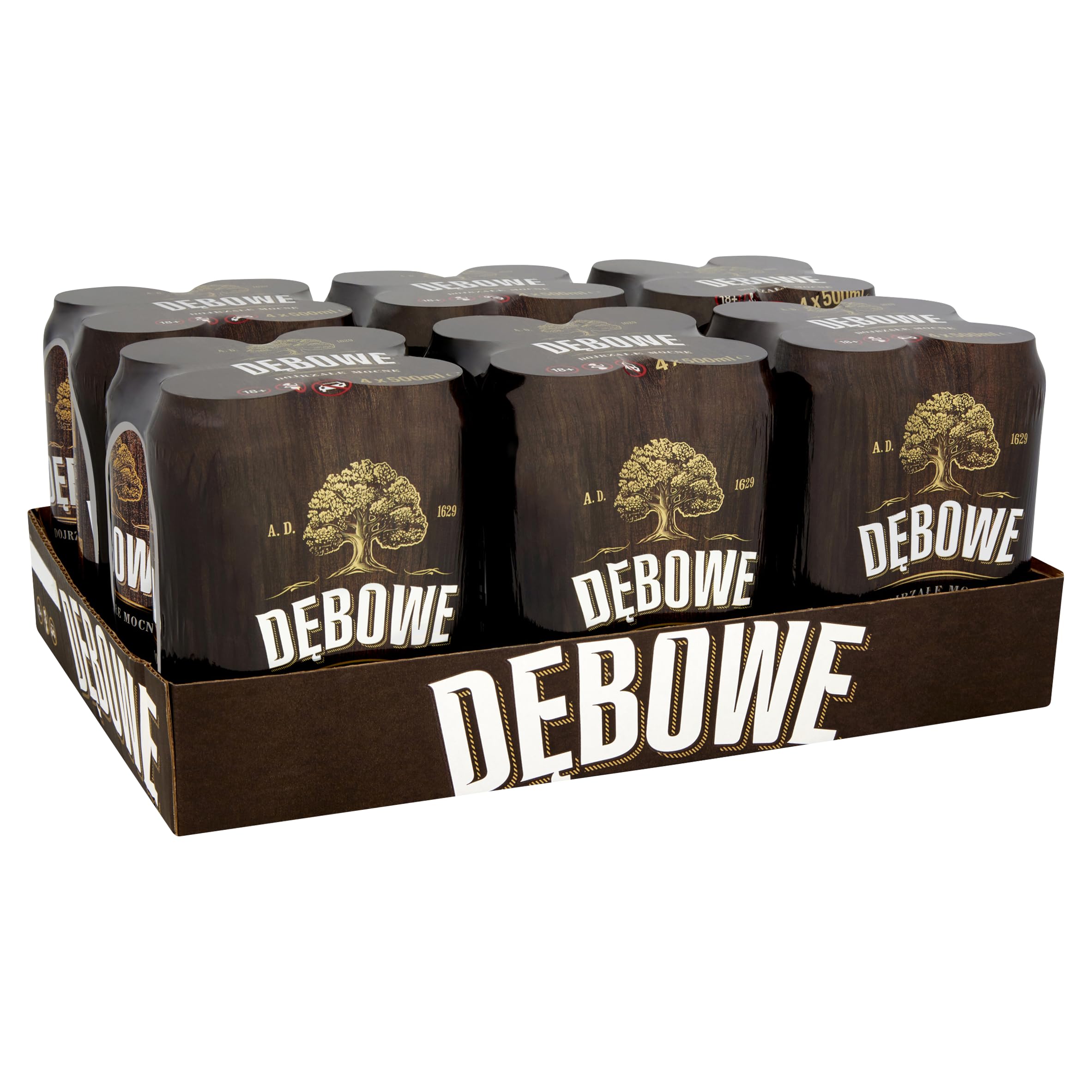Debowe Dojrzale Mocne 7% Polish Lager 24 x 500ml cans