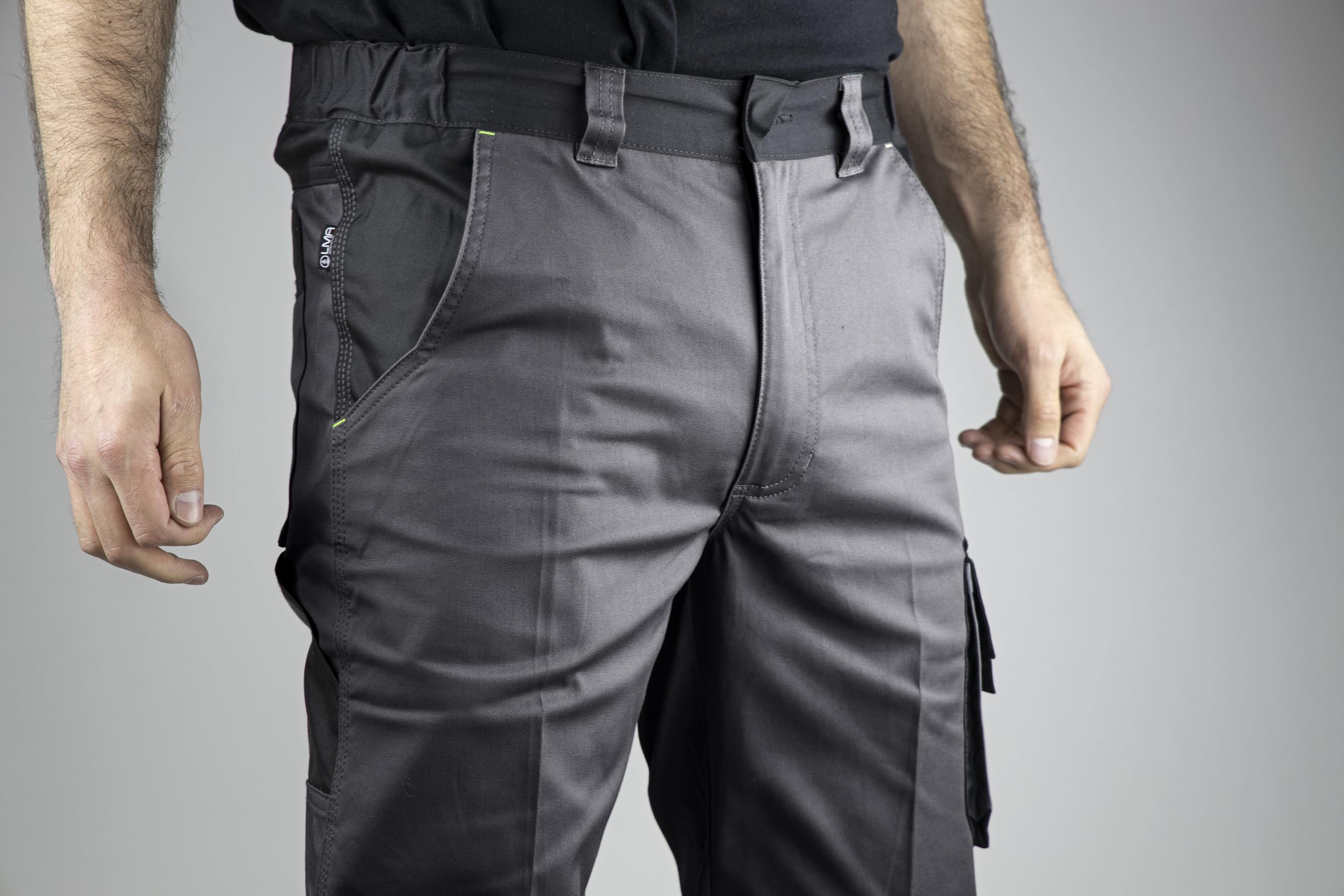 LMA Pantalon de Travail Multipoches Stretch VULCAIN