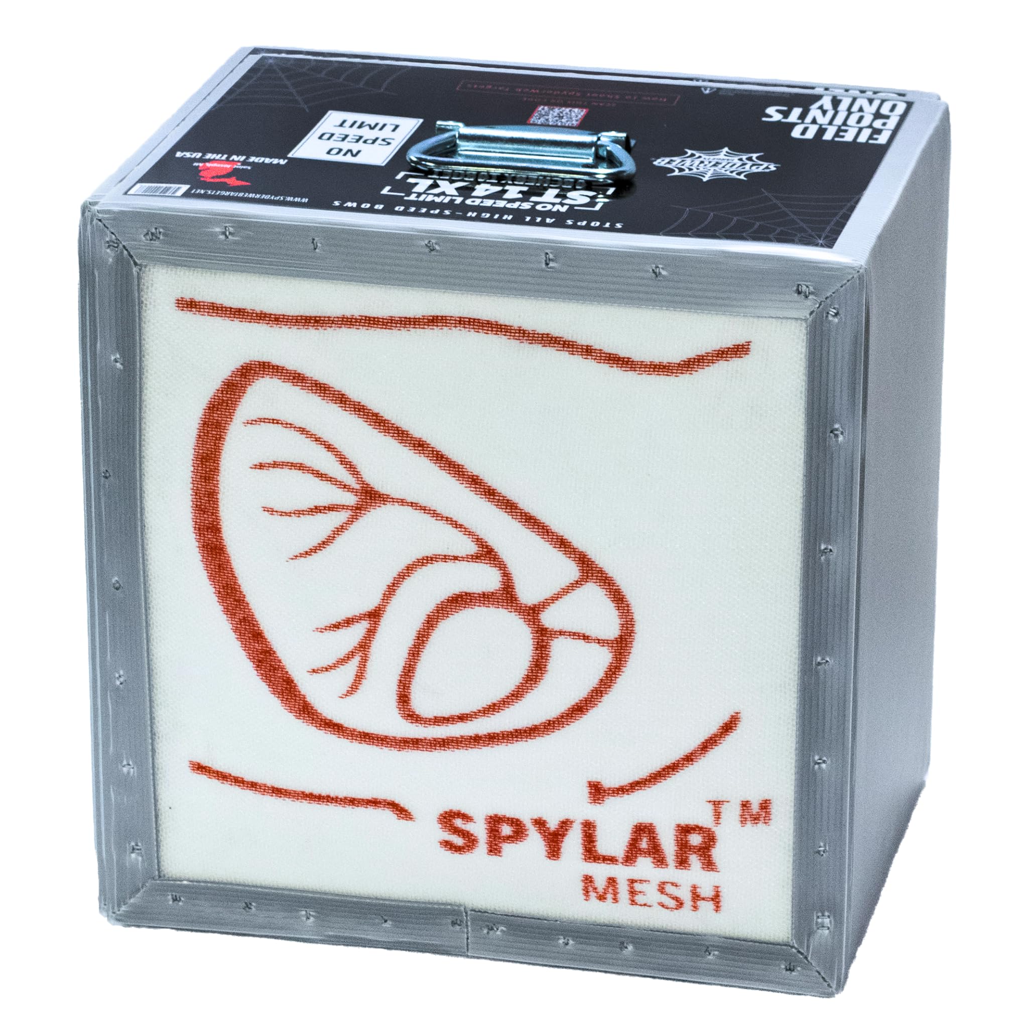 SpyderWeb 14XL Small but Mighty Field Point Only Crossbow Targets 500 FPS and a Crossbow Discharge Target, No Speed Limit, Easy Arrow Pull, Withstands Harsh Weather